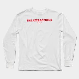 The Attractions Get Happy!! Long Sleeve T-Shirt